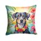 Edge Collections - 18" X 18" - Multicolor - Catahoula Luau Throw Pillow Machine - 1 Piece